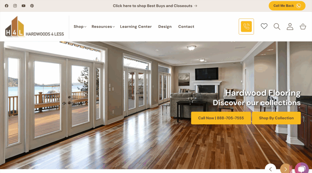 Hardwoods4Less - Hardwood Flooring
